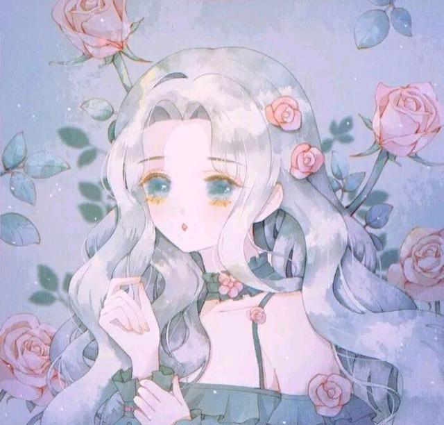 周二闺蜜头像控动漫少女头像