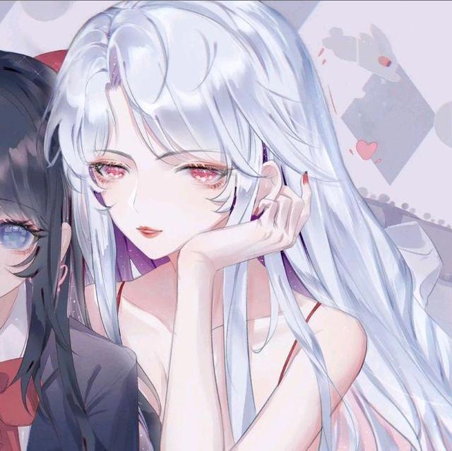 周二闺蜜头像控动漫少女头像