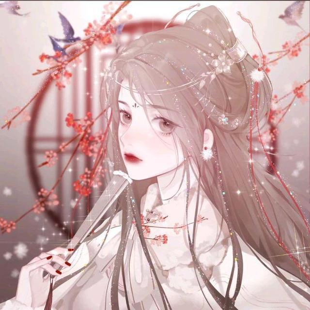 周二闺蜜头像控动漫少女头像