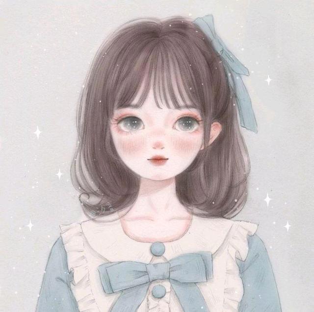 周二闺蜜头像控动漫少女头像