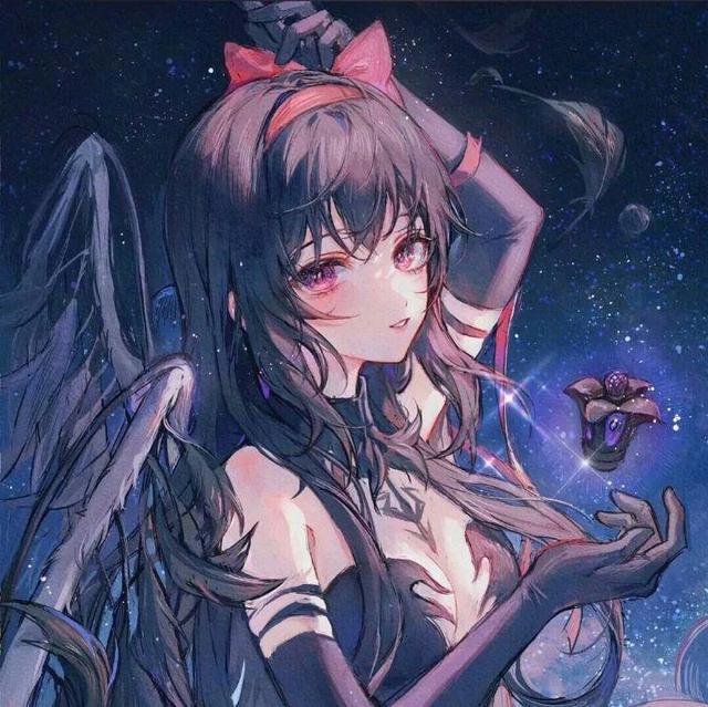 周二闺蜜头像控动漫少女头像