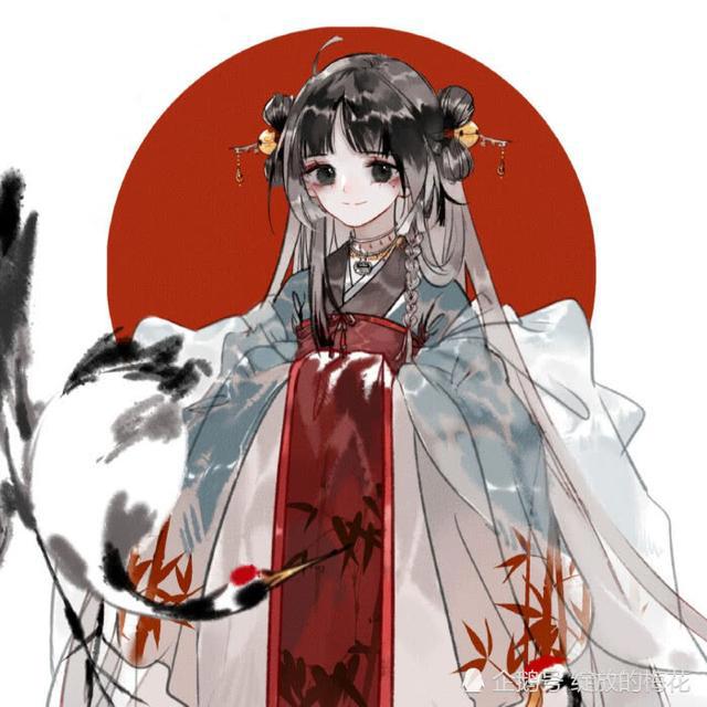 精美动漫女生头像“在这个冬天的开端，我按下了关于你的消除键”