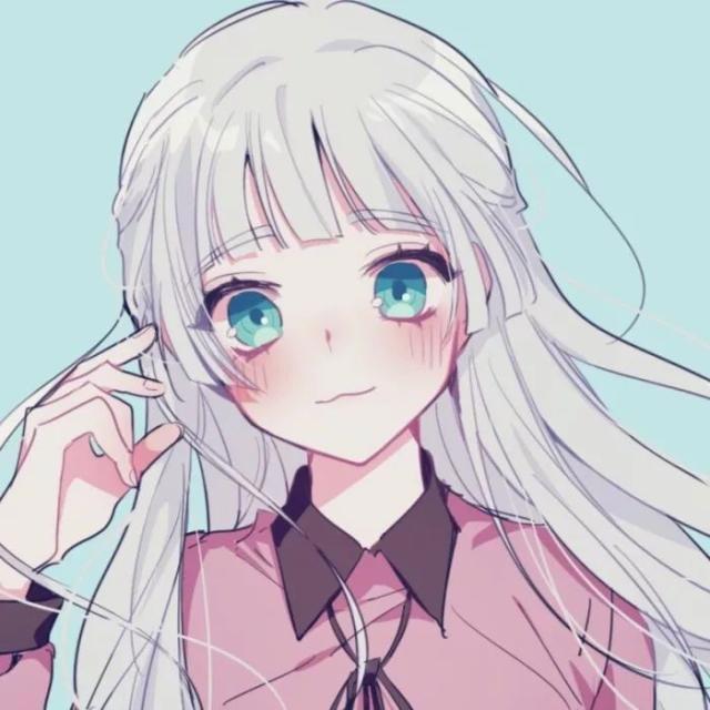 周六｜单纯：白色系女生头像