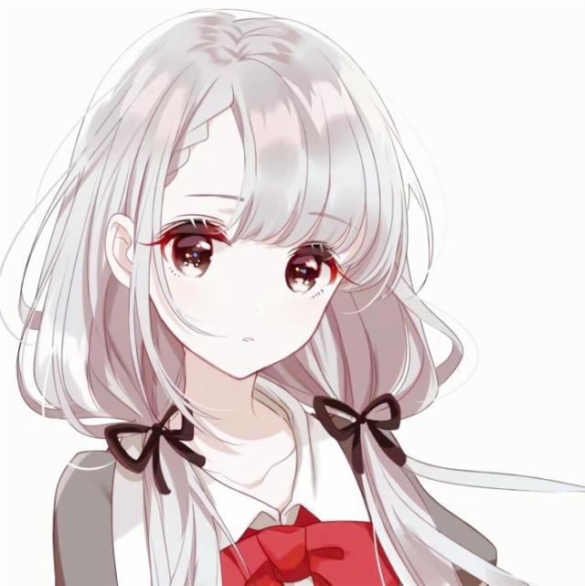 周六｜单纯：白色系女生头像