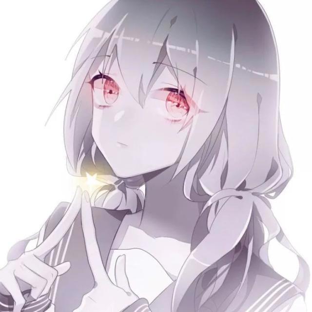 周六｜单纯：白色系女生头像