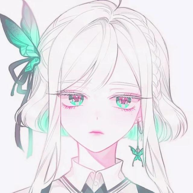 周六｜单纯：白色系女生头像