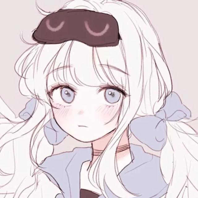 周六｜单纯：白色系女生头像