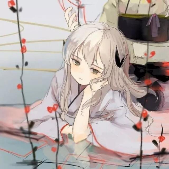 周六｜单纯：白色系女生头像