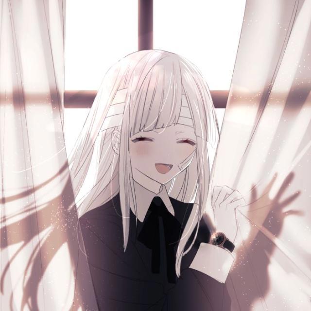 周六｜单纯：白色系女生头像