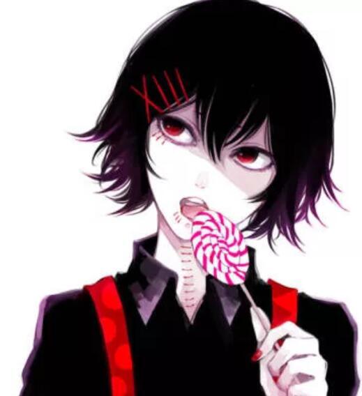 暗黑动漫二次元女生头像壁纸：没有你的世界，毁了也无所谓