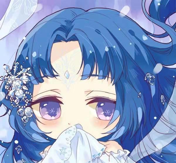 温暖可爱二次元动漫闺蜜头像，因为爱，所以等待！