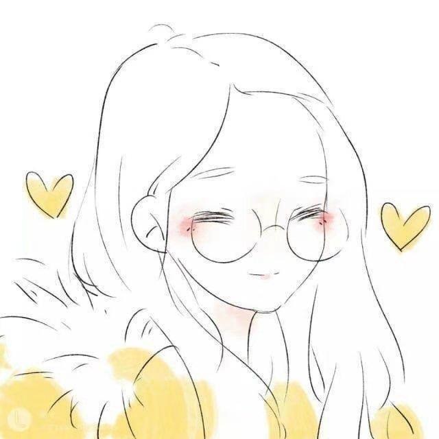 温暖可爱二次元动漫闺蜜头像，因为爱，所以等待！