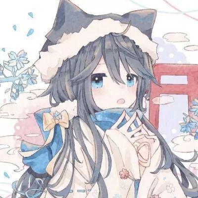 可爱系·动漫闺蜜头像：我想和你有一场说走就走的旅行，不问归期