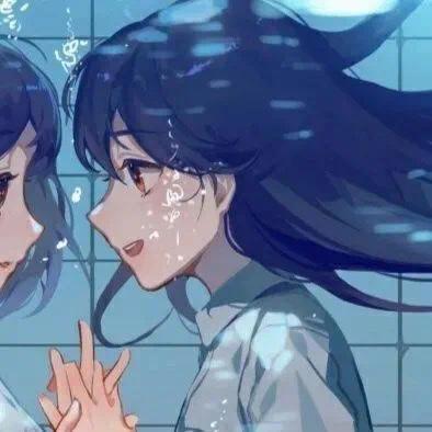 动漫闺蜜头像丨就像深夜故事那样，一切销声匿迹