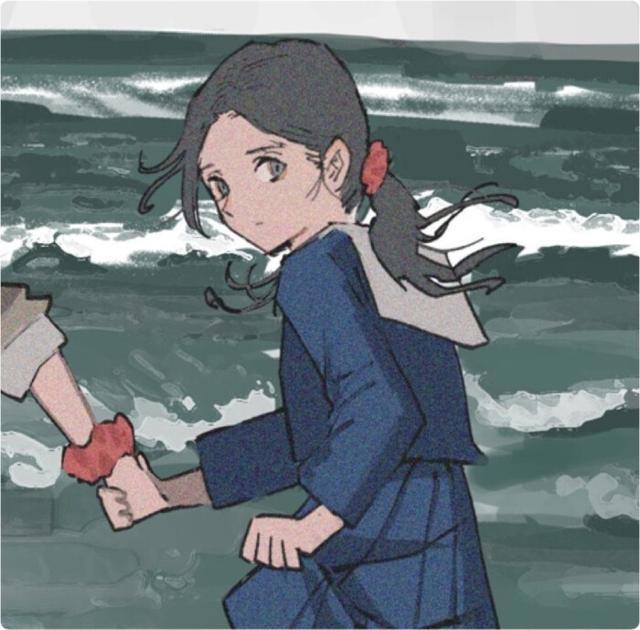 动漫闺蜜头像丨就像深夜故事那样，一切销声匿迹