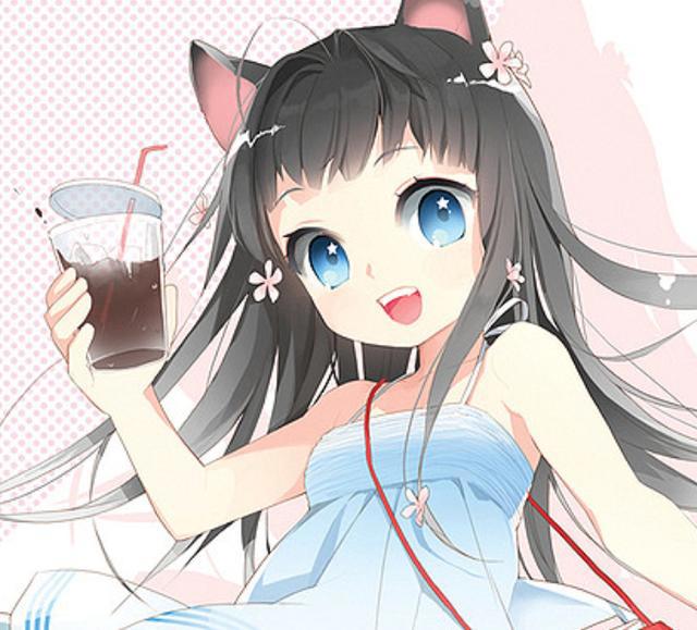 二次元动漫头像：长着耳朵的梦幻女生“狐妖小仙女”了解一下！