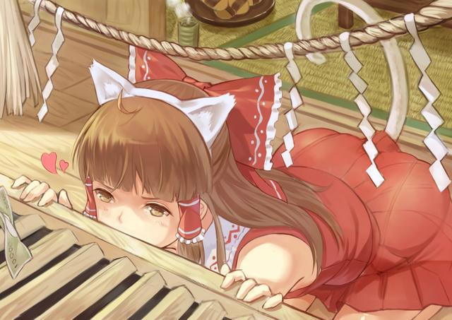 二次元动漫头像：长着耳朵的梦幻女生“狐妖小仙女”了解一下！