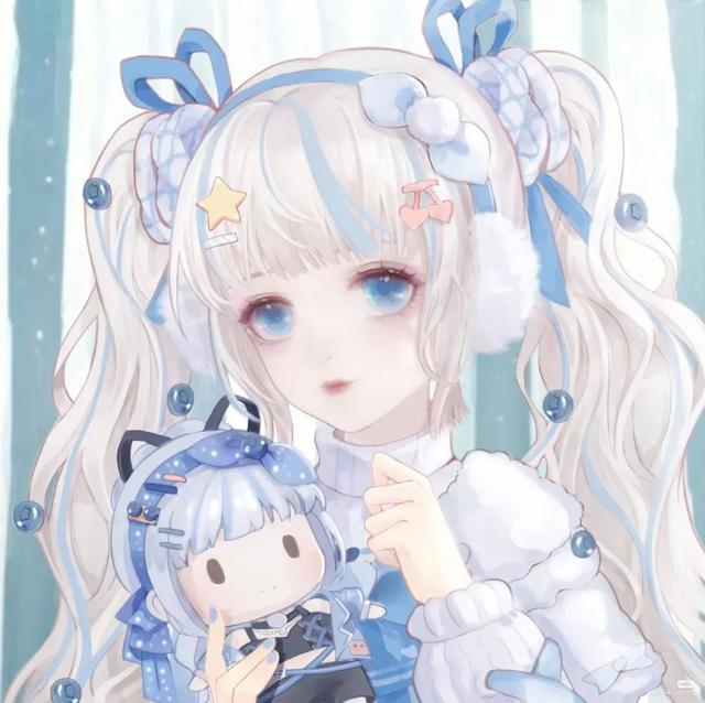 仙气飘飘的动漫闺蜜头像｜愿你此生尽兴