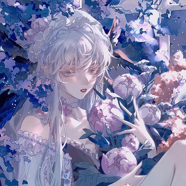 仙气飘飘的动漫闺蜜头像｜愿你此生尽兴