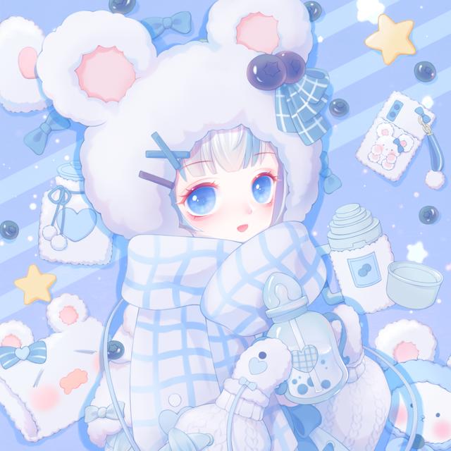 仙气飘飘的动漫闺蜜头像｜愿你此生尽兴