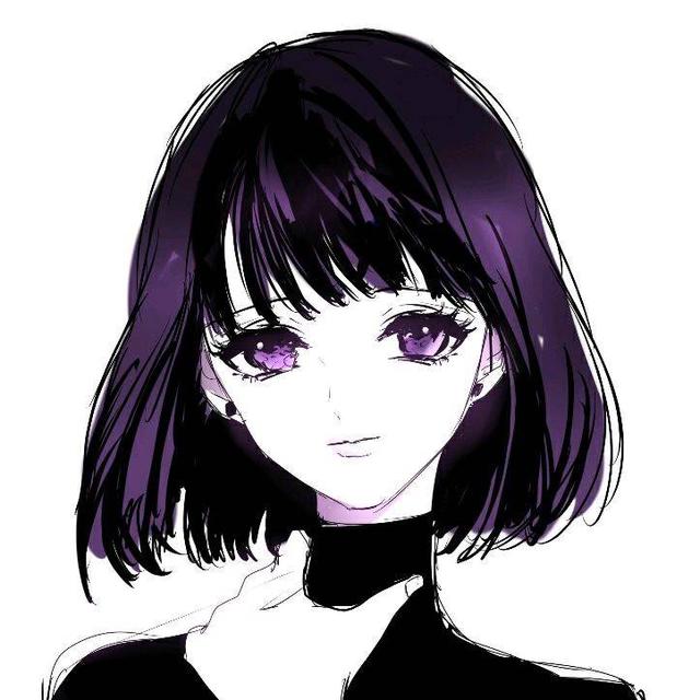 动漫女生头像:千山万水就当伏笔,总会遇到姗姗来迟的你