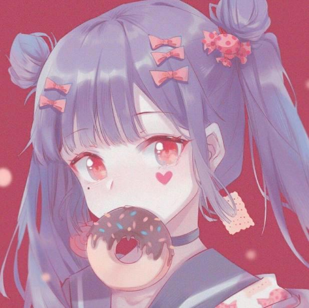 动漫头像：紫发美少女系列，你更喜欢哪一个？