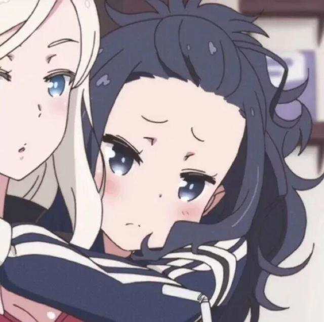 动漫版闺蜜头像，你是我的塑料姐妹花！