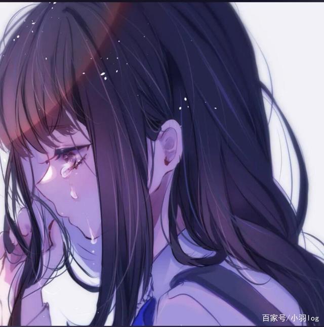 青春动漫头像女孩伤感