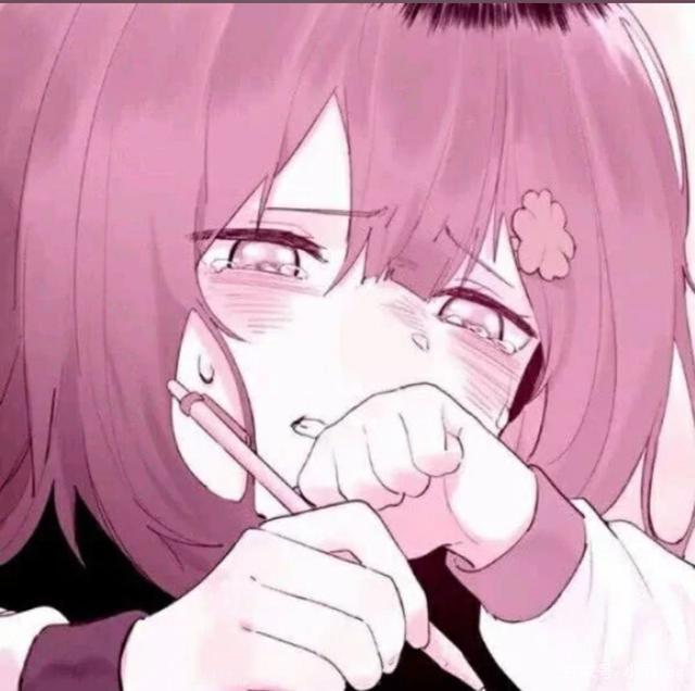 青春动漫头像女孩伤感