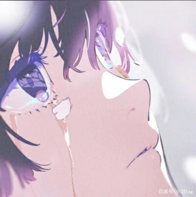 青春动漫头像女孩伤感