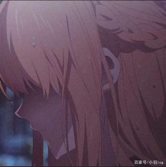 青春动漫头像女孩伤感