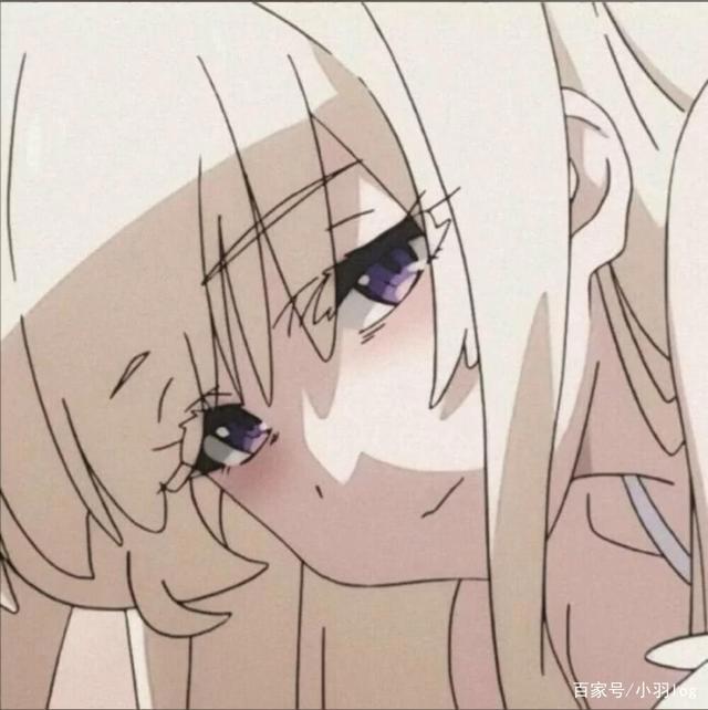 青春动漫头像女孩伤感