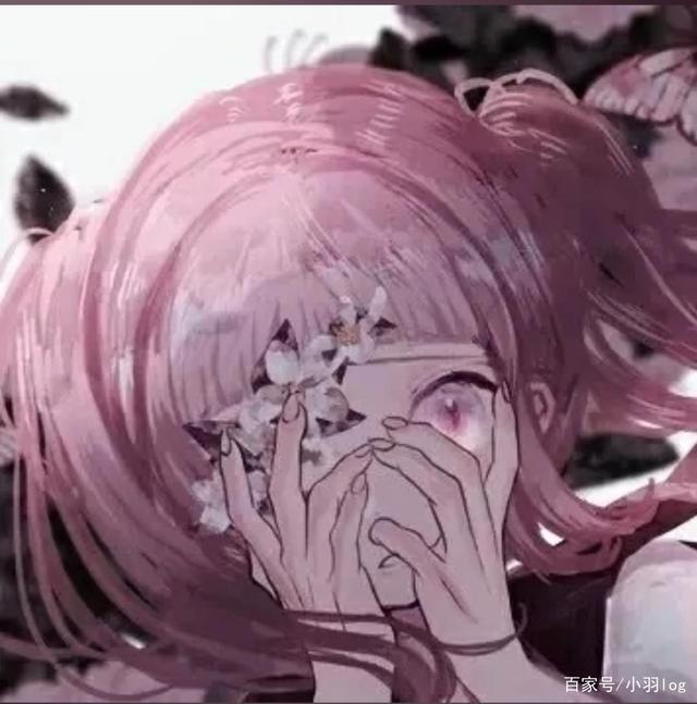 青春动漫头像女孩伤感