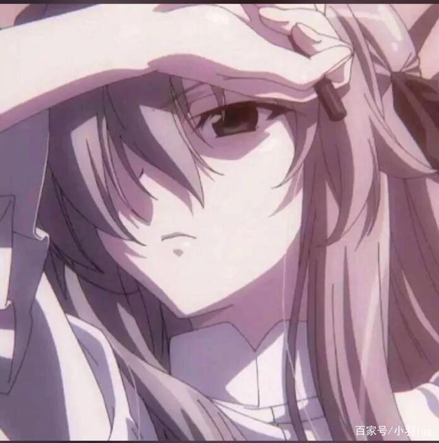 青春动漫头像女孩伤感
