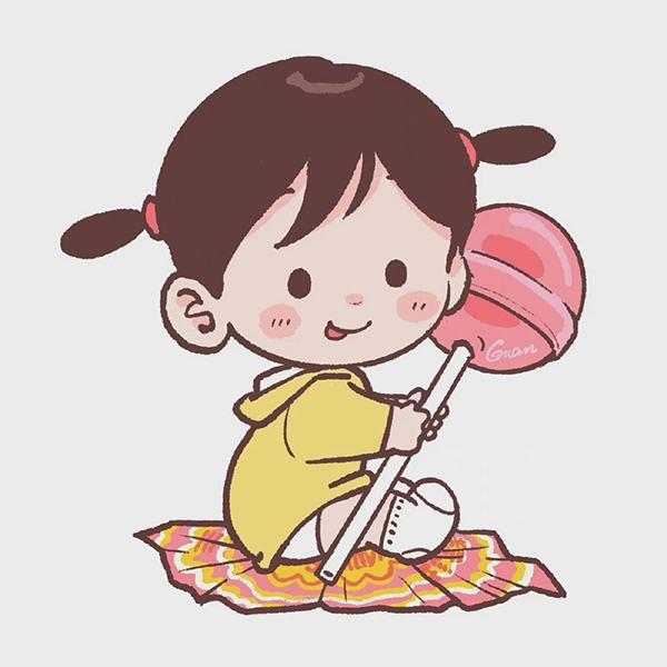 高冷霸气御姐动漫卡通闺蜜头像