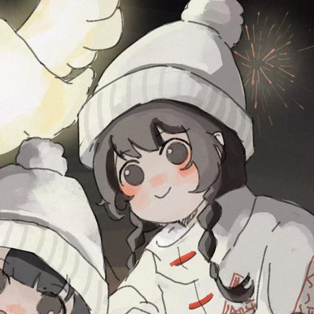 动漫头像｜优质卡通简约超甜的闺蜜头像