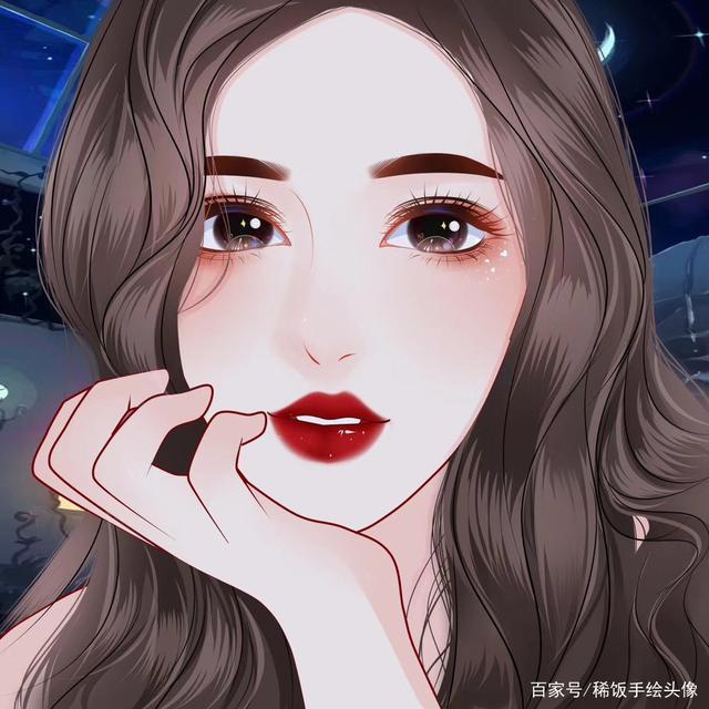 小仙女专属｜敲可爱的动漫二次元手绘头像