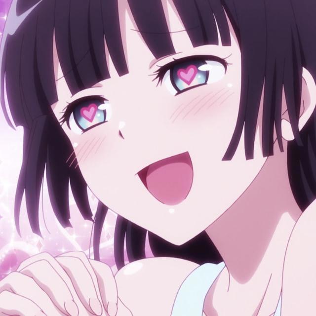 动漫女生头像：被爱当然很好，没有也没关系