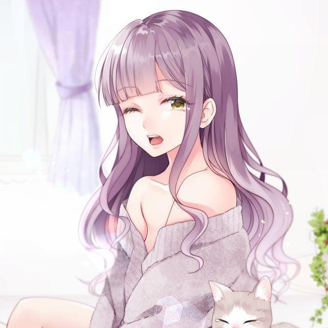 动漫女生头像：如果不够幸运，那么就要足够努力