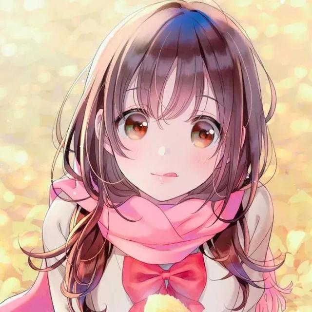 动漫女生头像：如果不够幸运，那么就要足够努力