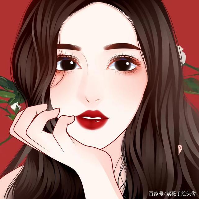 女生动漫手绘头像，绘出你的美丽人生，喜欢吗？