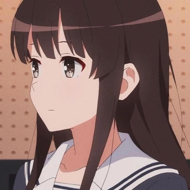 动漫女生头像｜行至朝雾里，坠入暮云间