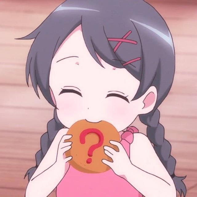 可爱动漫女生头像：我的眼睛很好看，因为眼睛里面都是你