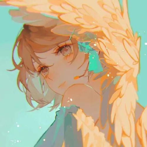 藏匿星空的温柔动漫女生头像