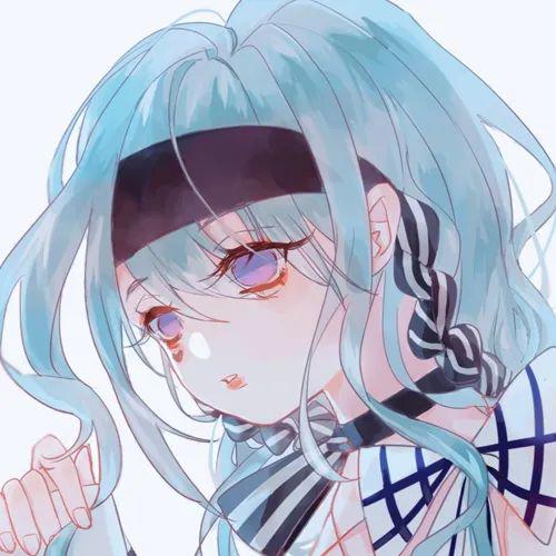 藏匿星空的温柔动漫女生头像