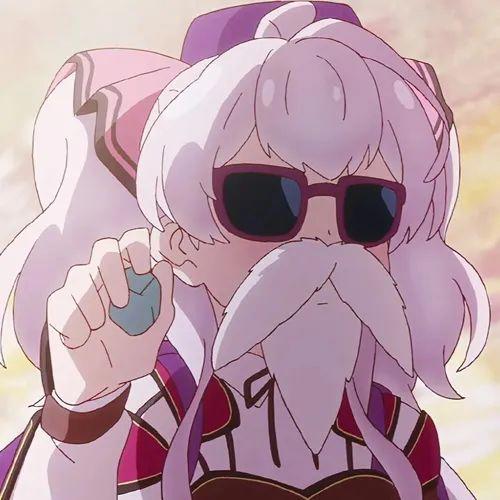 藏匿星空的温柔动漫女生头像