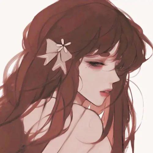 藏匿星空的温柔动漫女生头像