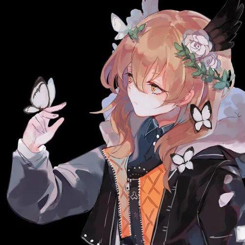 藏匿星空的温柔动漫女生头像