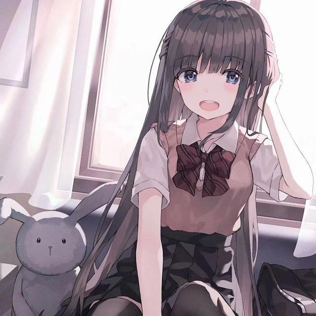 神仙级别的女生动漫头像：我喜欢安于现状，也喜欢来日可期