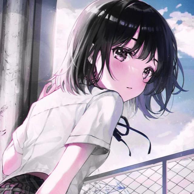 神仙级别的女生动漫头像：我喜欢安于现状，也喜欢来日可期